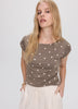 Extended-Sleeve Boat-Neck Top
