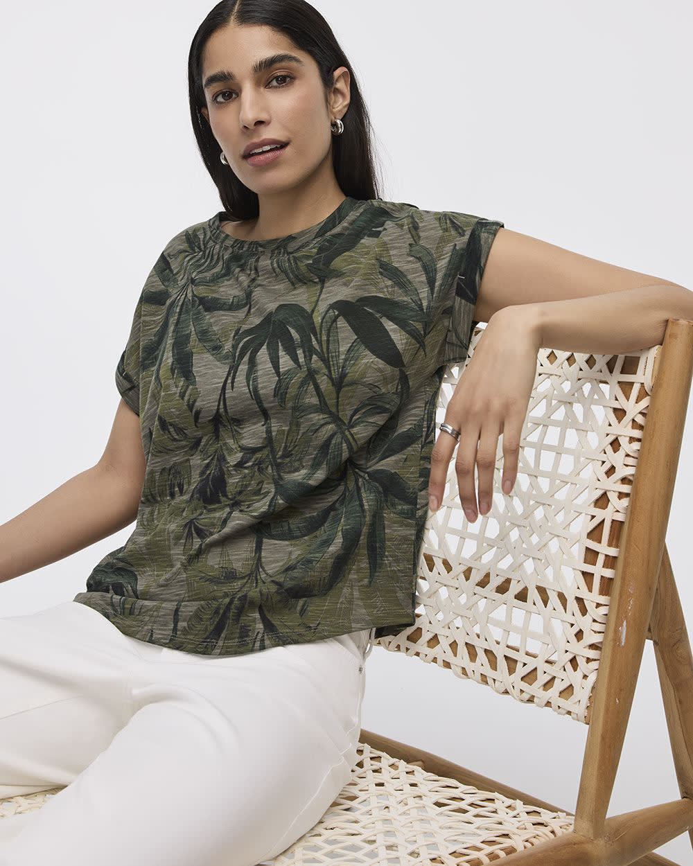 Short-Sleeve Crew-Neck Tee