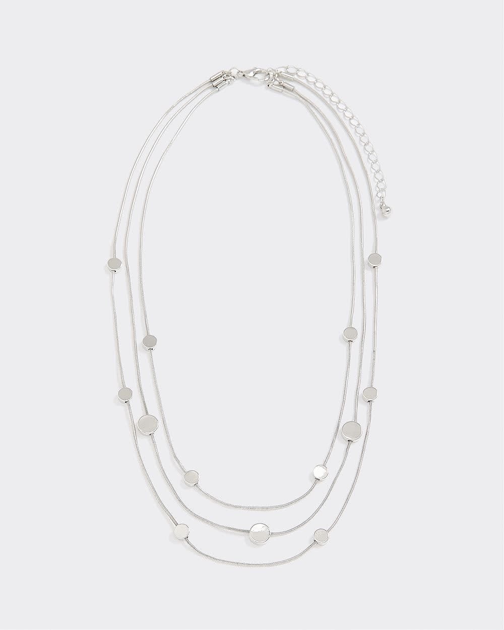 Three-Layer Beaded Necklace