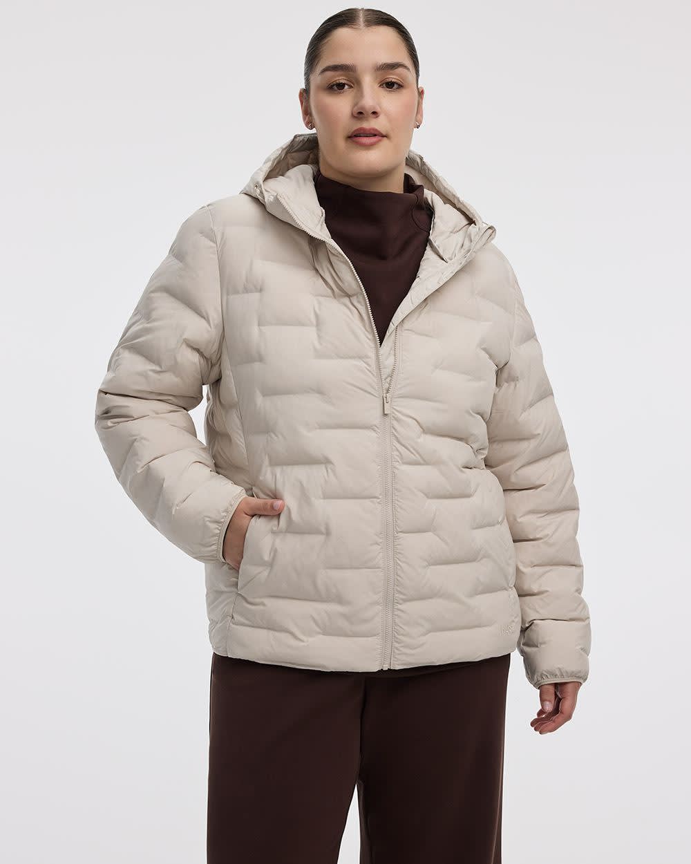 Quilted hooded Jacket - Hyba