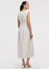Sleeveless V-Neck Maxi Dress