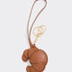 Faux Leather Croissant Bag Charm