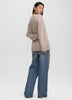 Long-Sleeve V-Neck PlushSoft Sweater