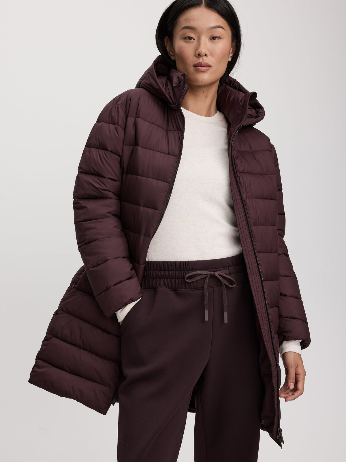 Puffer Jacket with Removable Hood
