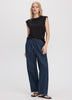 Pull-On High-Rise Barrel Pant