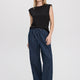 Pull-On High-Rise Barrel Pant