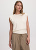 Sleeveless Crew-Neck Sweater Vest