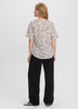 Crew-Neck T-Shirt Blouse