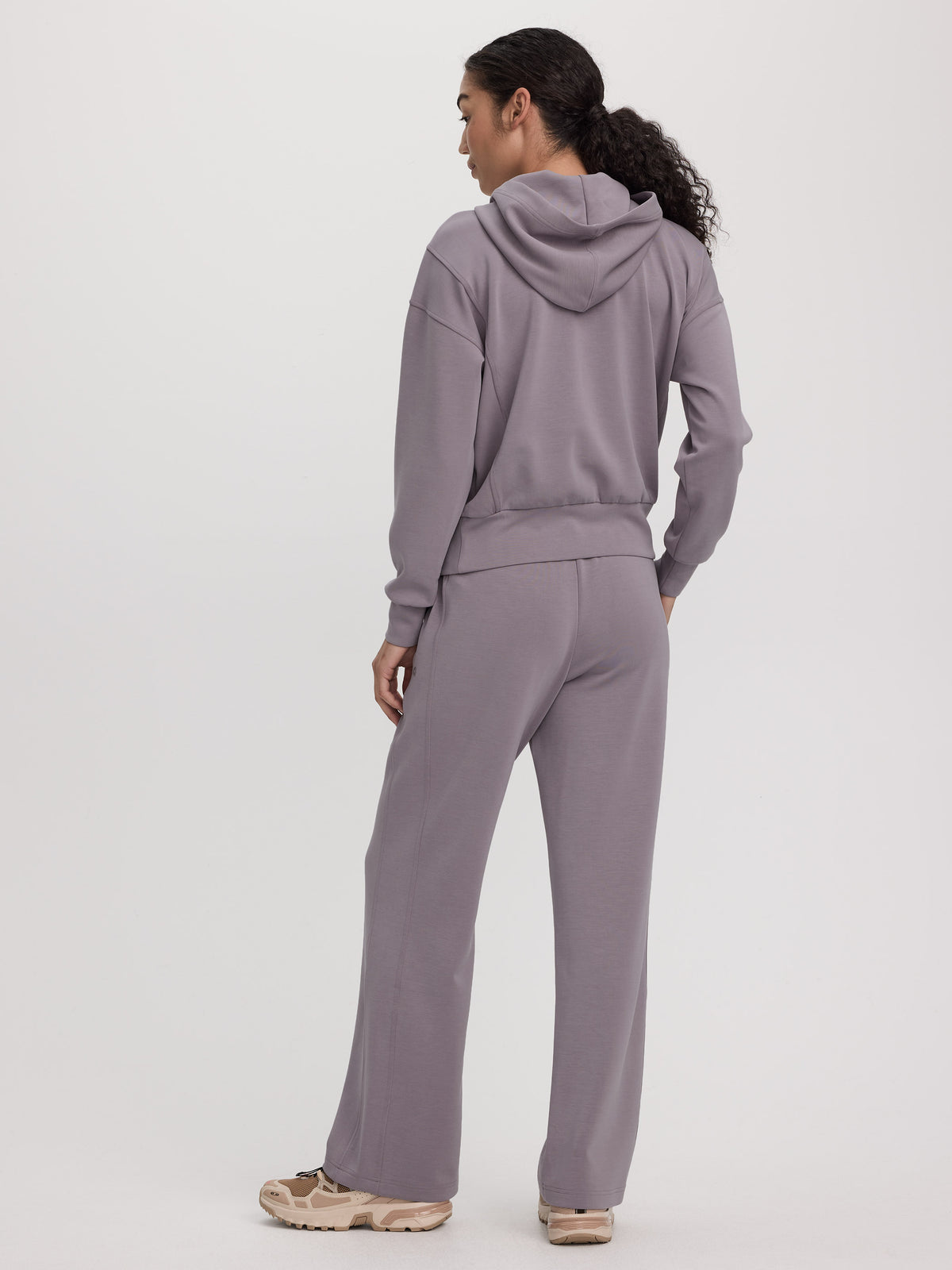 Brushed-Knit Hoodie - HYLUX Hyba