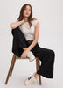 Wide-Leg High-Rise Pant