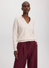 Long-Sleeve Sweater with Johnny Collar - R Essentials
