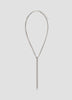 Multichain Y Necklace with Knot