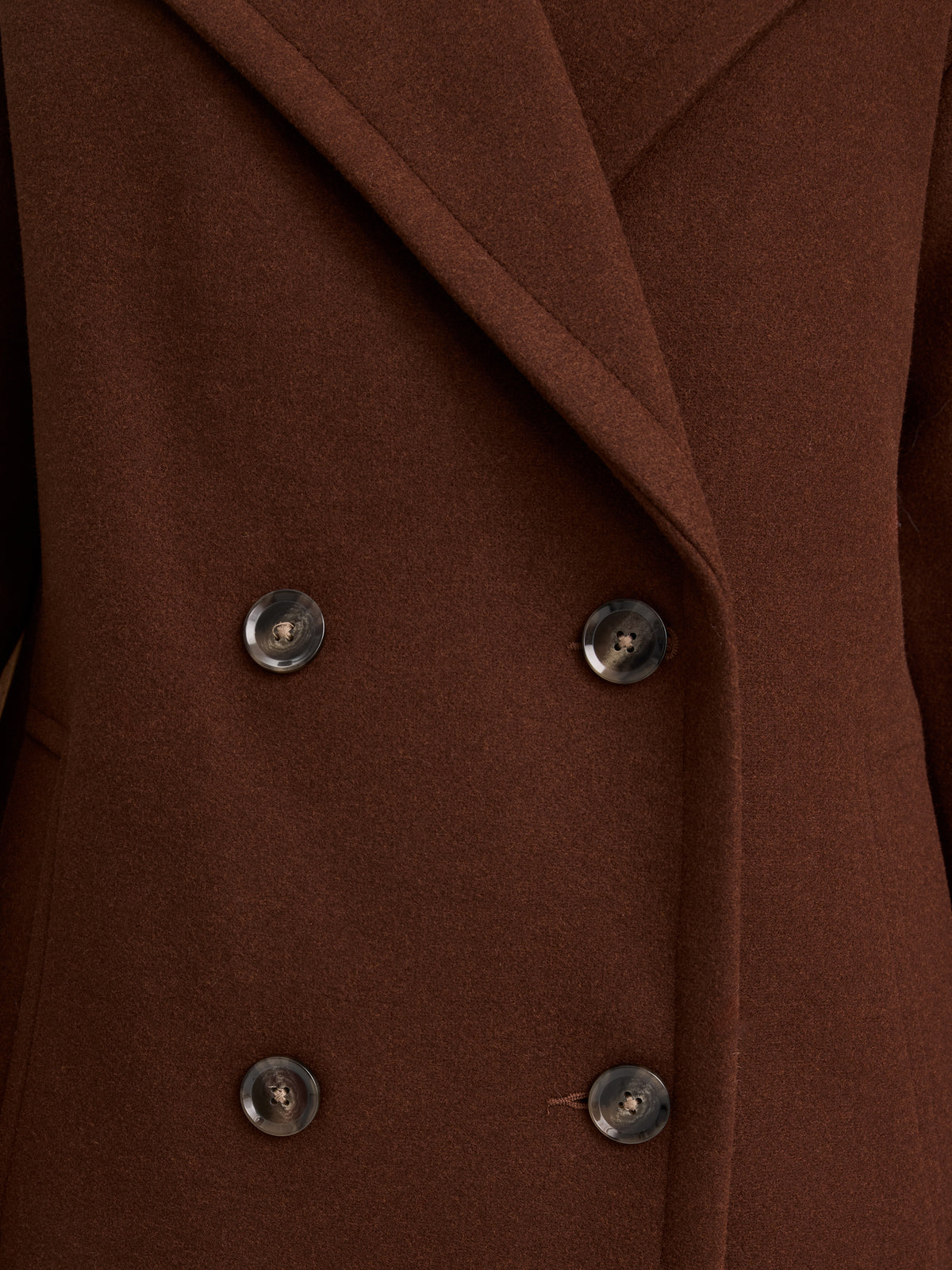 Oversized Double-Breasted Coat