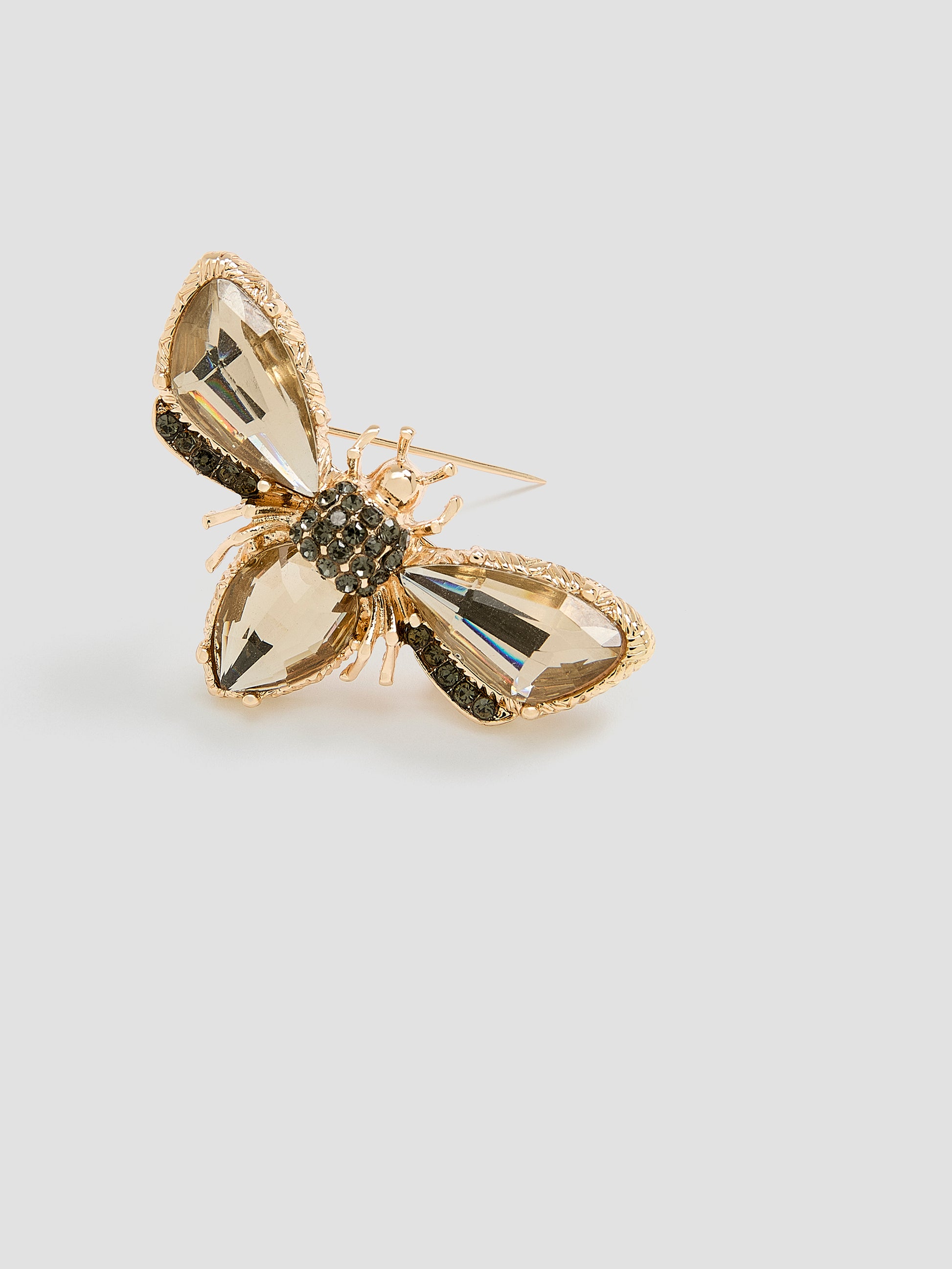 Stone Bumblebee Brooch