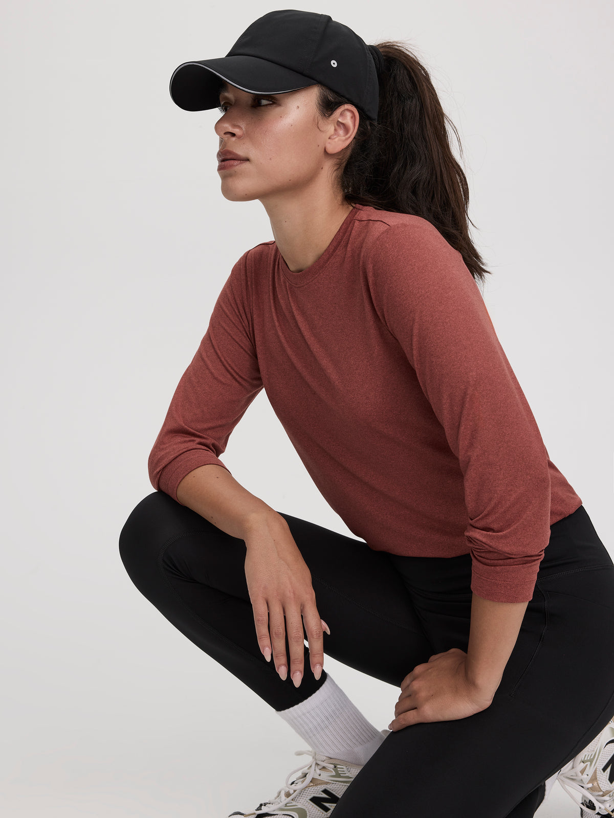 Long-Sleeve Crew-Neck Top - DRY-LUX (R) Hyba Essentials