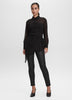 Skinny-Leg High-Rise Coated Jeans - The Signature (R)