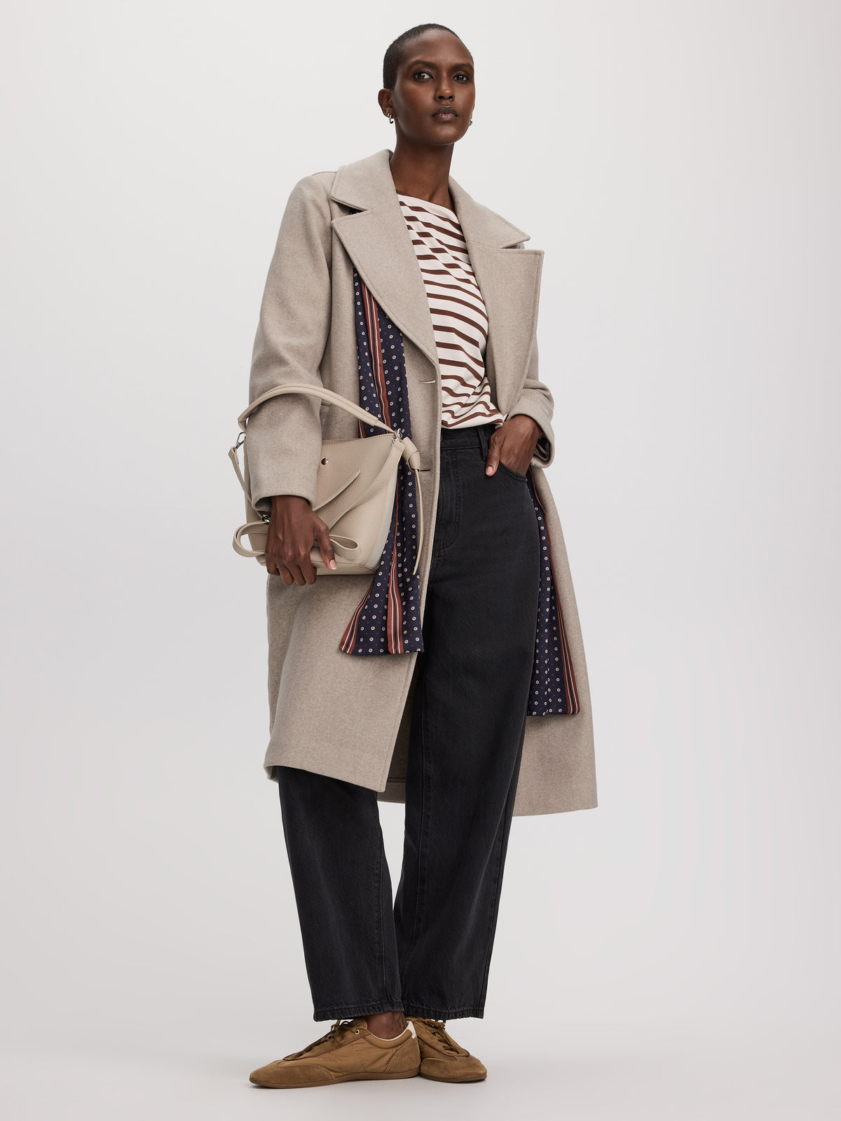 Single-breasted Long Jacket