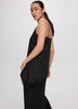 V-Neck Cami with Lace Trim