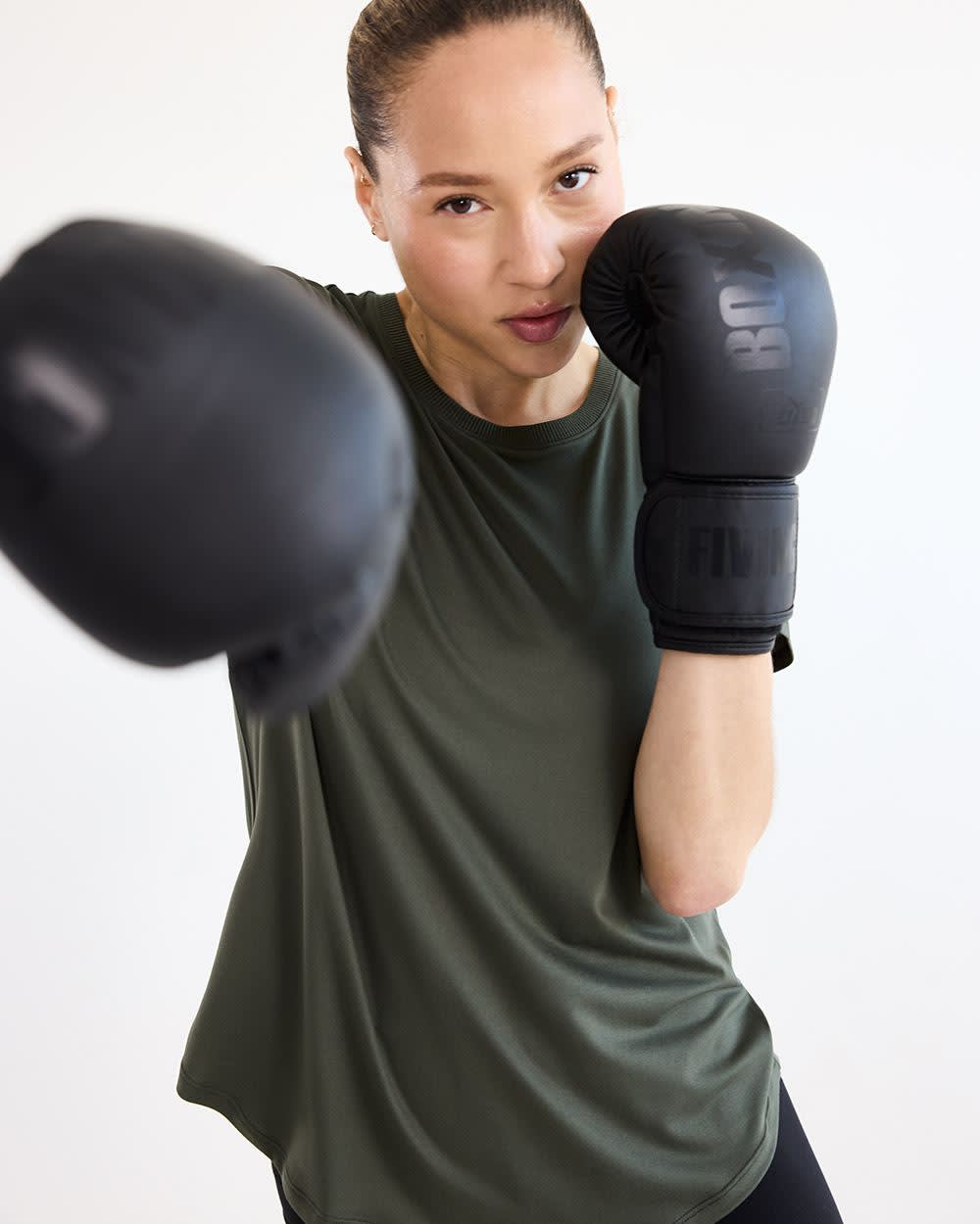 T-shirt à col rond et manches courtes - DRY-LUX (MD) Hyba Essentiels