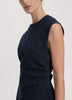 Sleeveless Mini Denim Dress