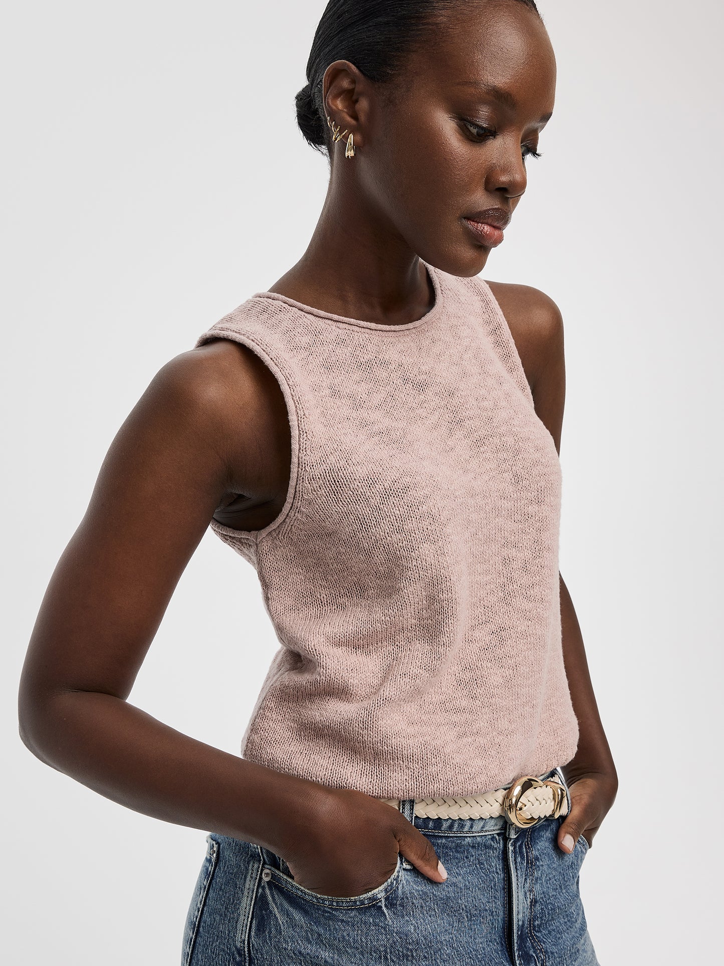 Camisole à col rond