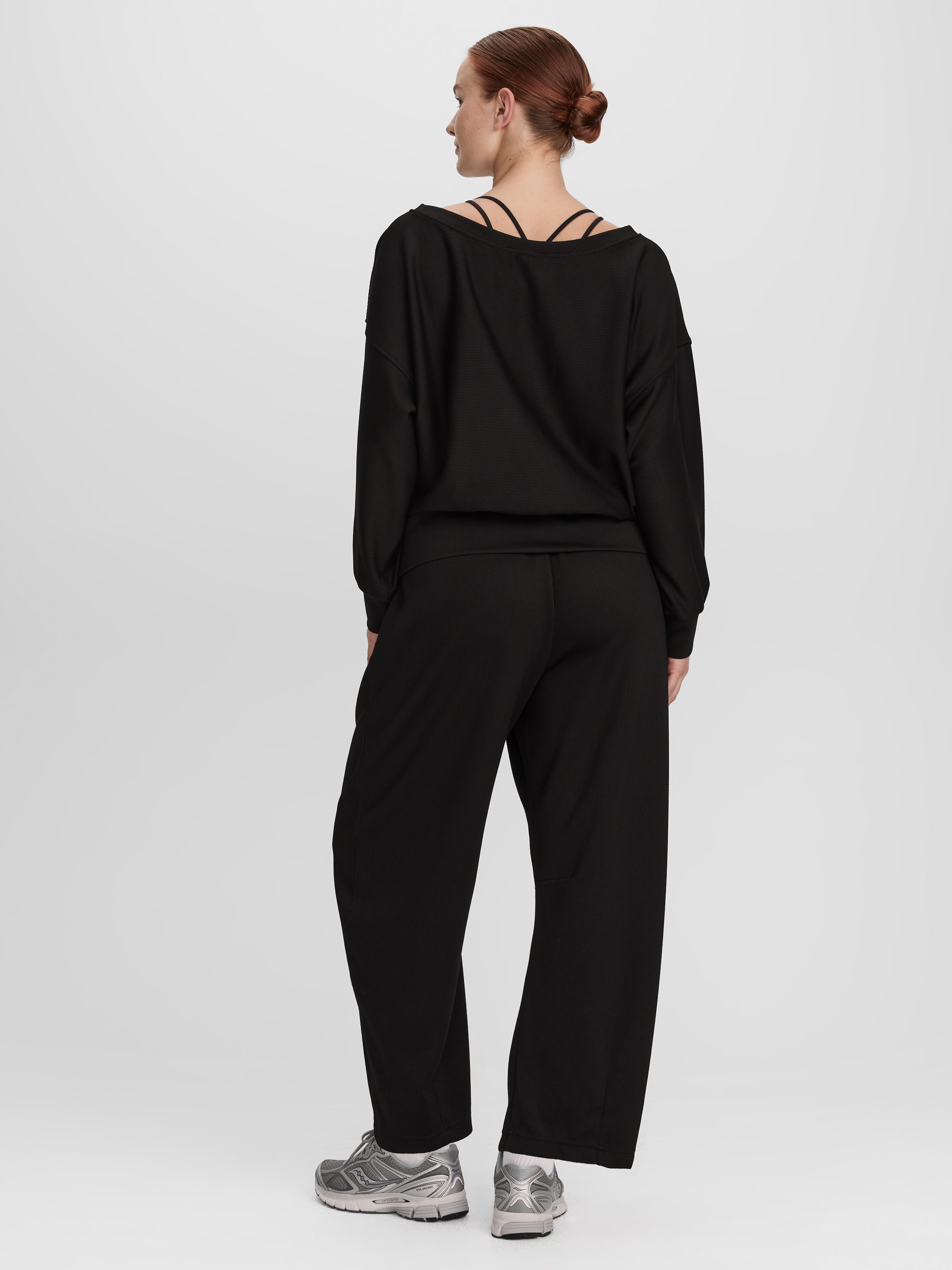 Long-Sleeve Off-the-Shoulder Top