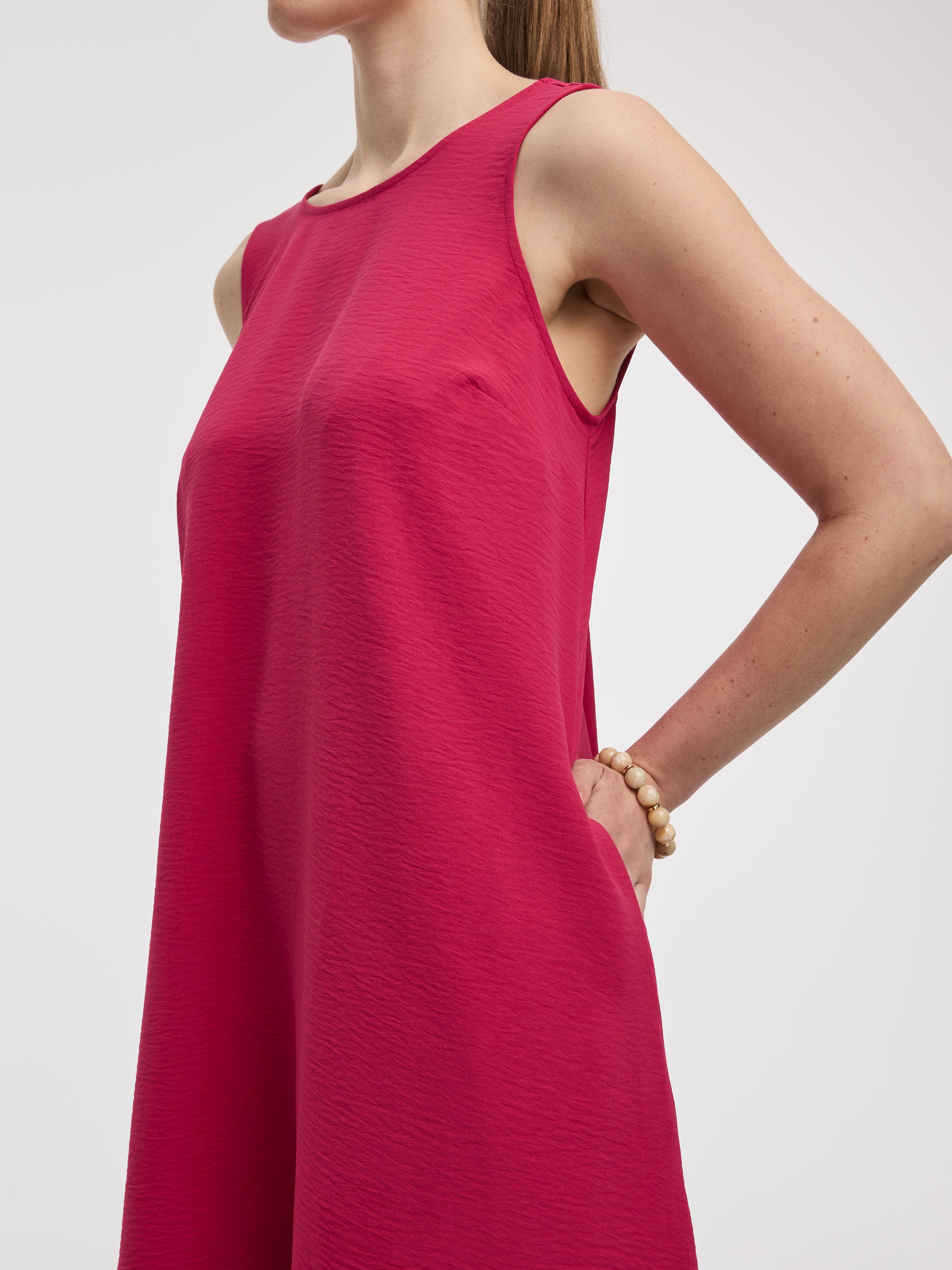 Sleeveless Swing Mini Dress