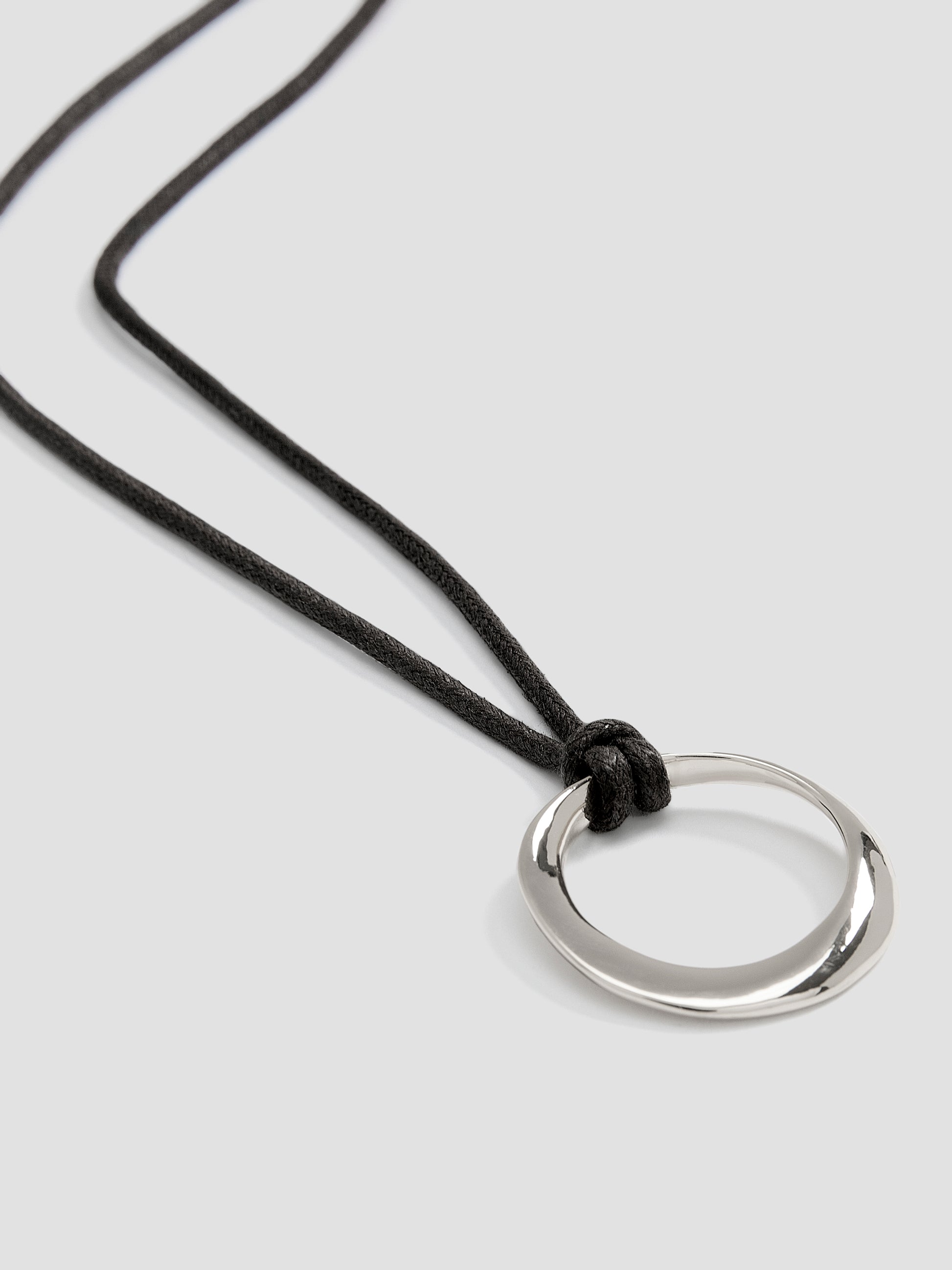 Cord Necklace with Pendant
