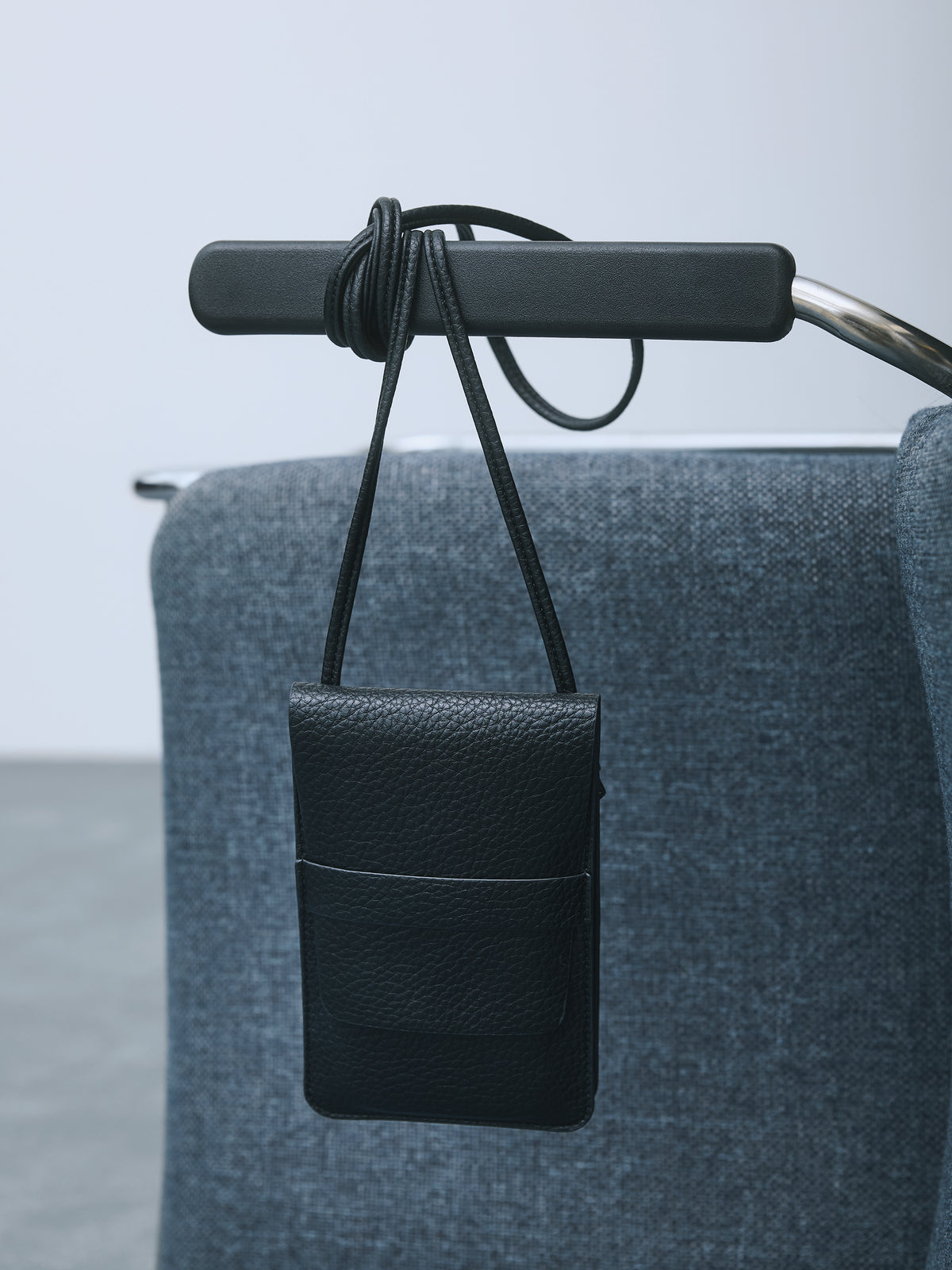 Faux-Leather Cross-Body Phone Bag