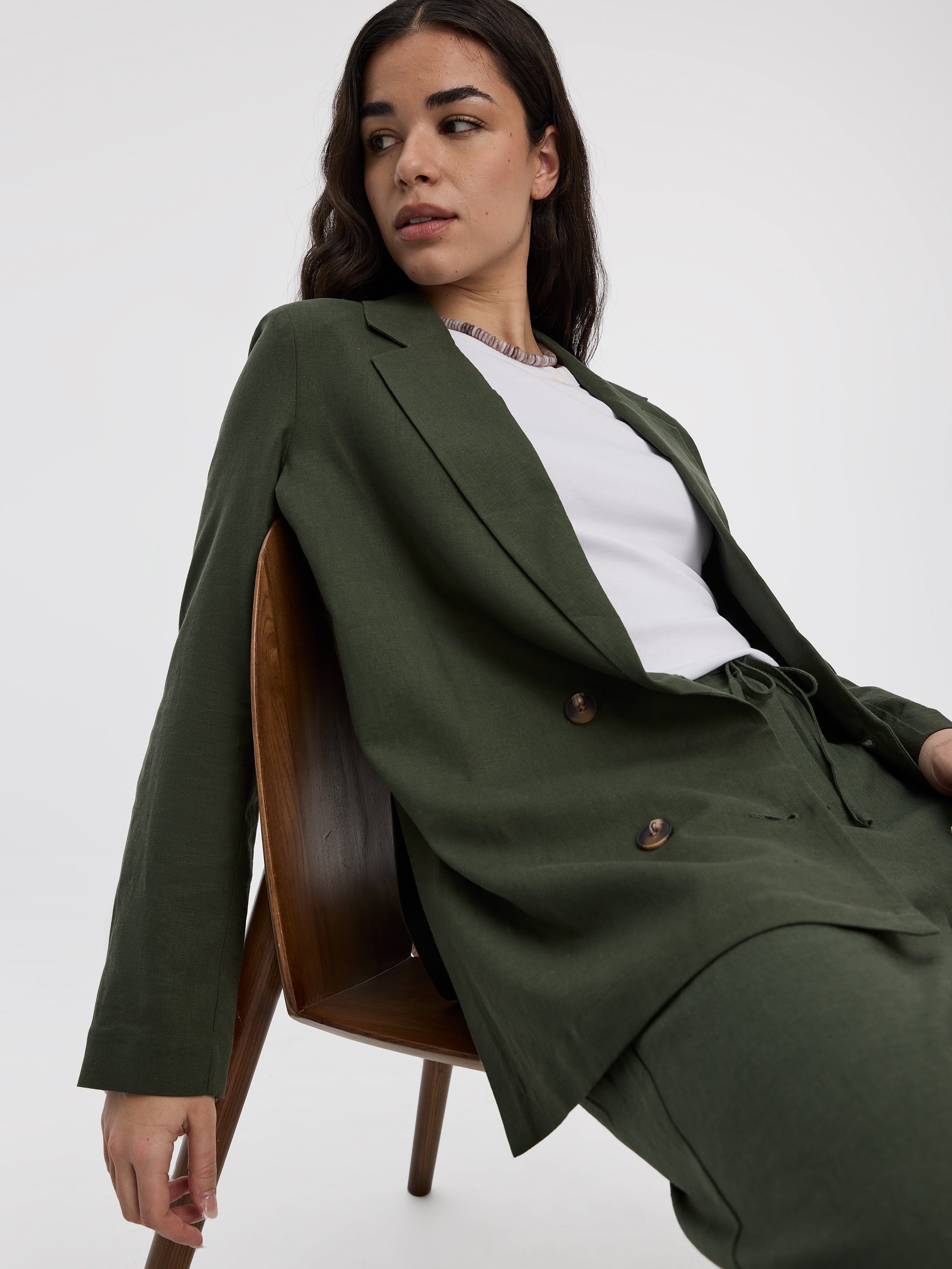 Double-Breasted Blazer