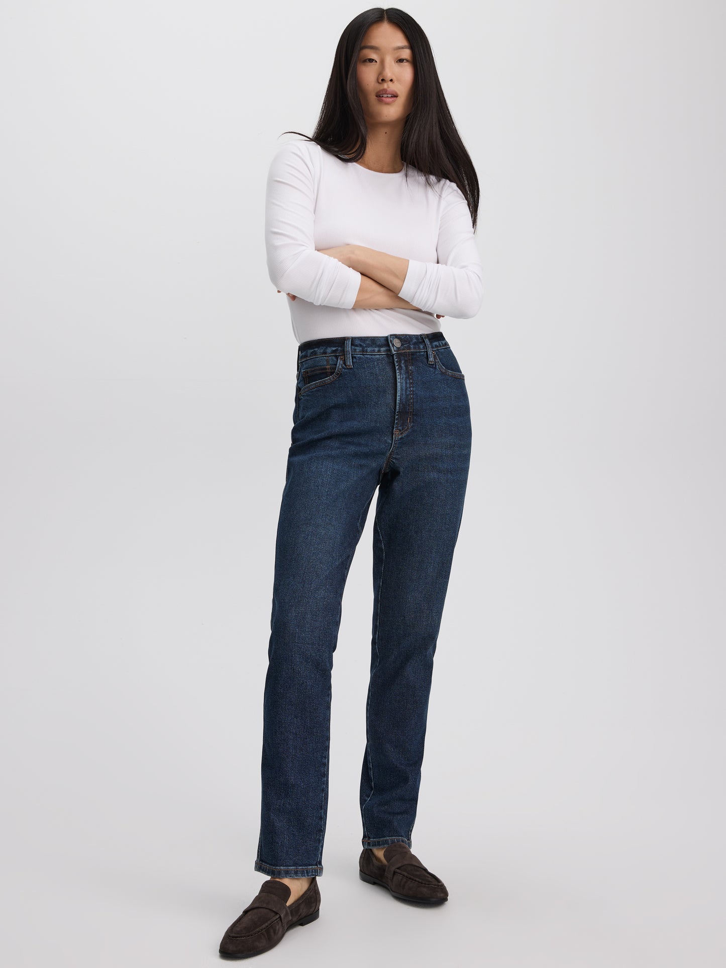 Slim-Leg High-Rise Jean - The Vintage - Curvy Fit