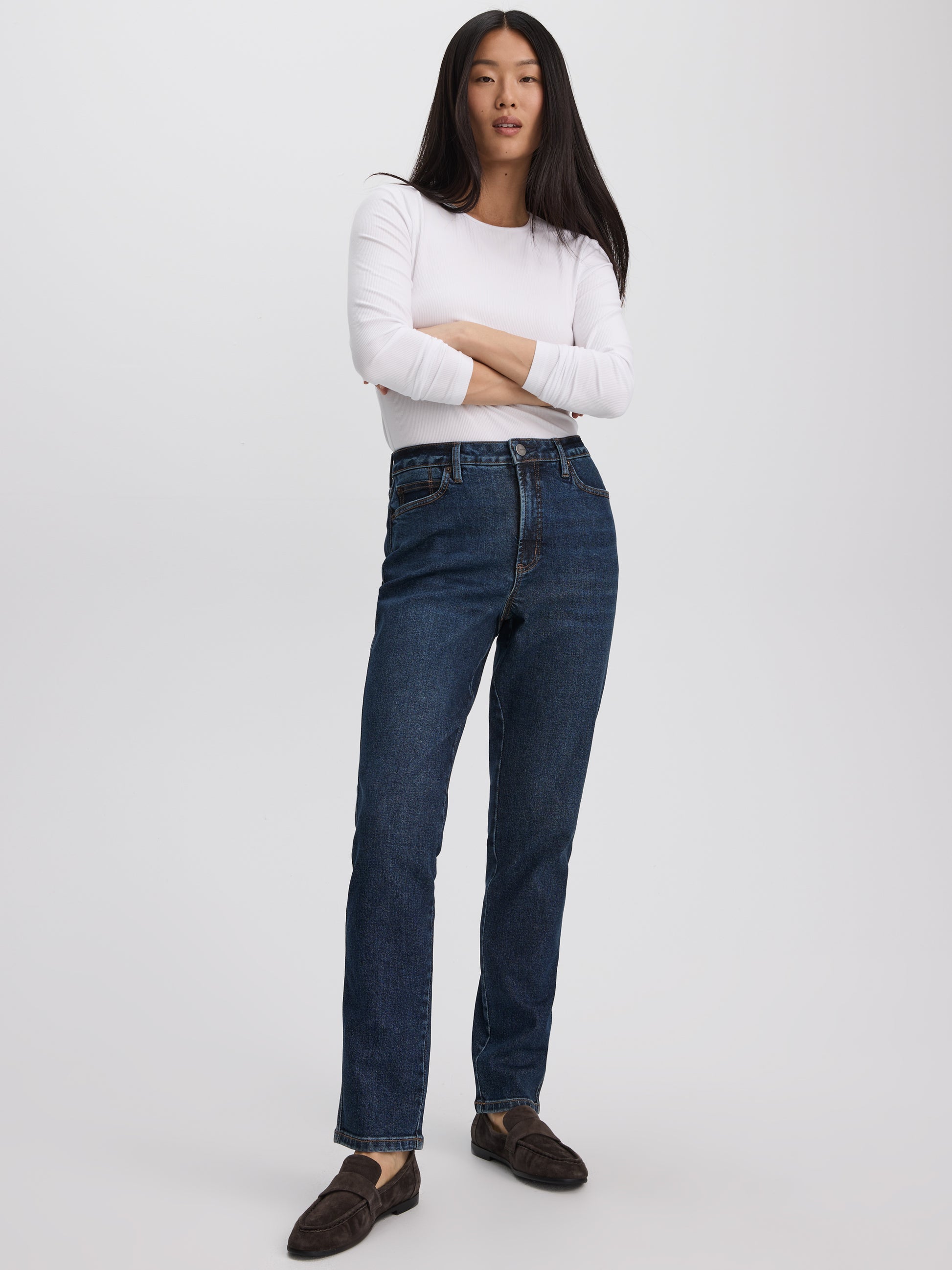 Slim-Leg High-Rise Jean - The Vintage - Curvy Fit