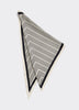 Diamond-Shaped Scarf with Geometric Pattern