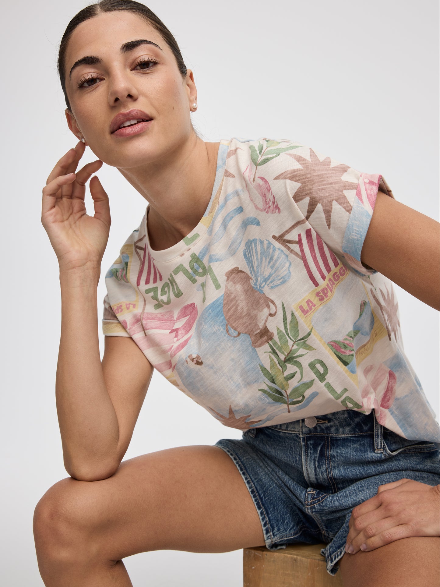 Short-Sleeve Crew-Neck T-Shirt