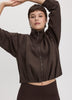 Short Bubble Hem Jacket - HYLUX Hyba
