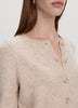 Crew-Neck Cardigan
