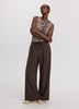Sleeveless Draped Top