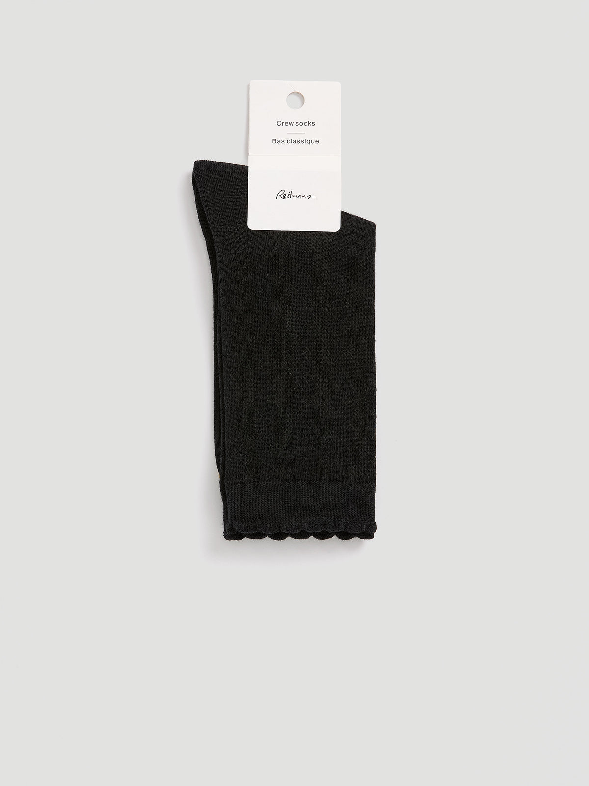Pointelle Crew Socks