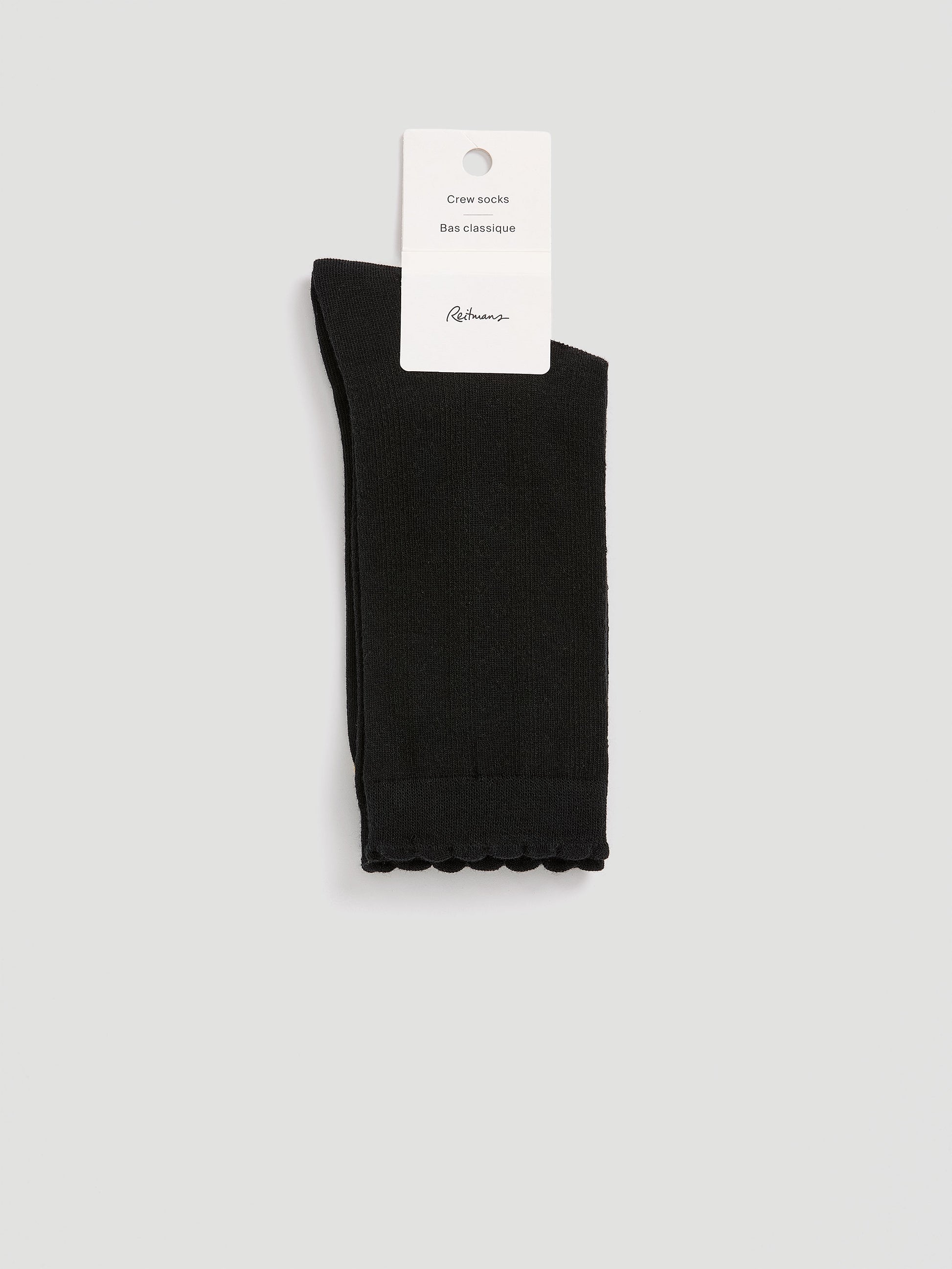 Pointelle Crew Socks