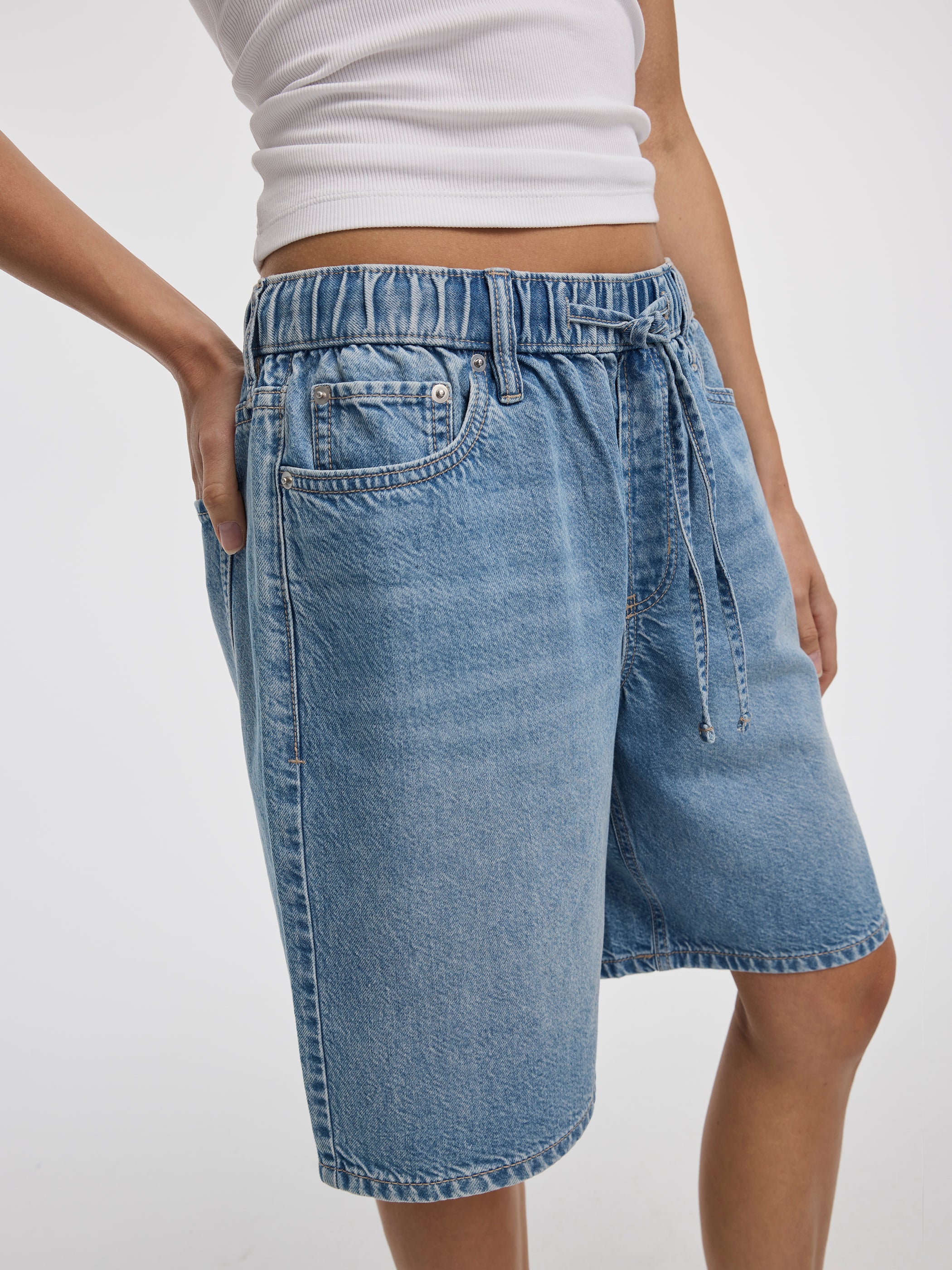 Baggy Bermuda Shorts