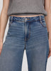 Wide-Leg Mid-Rise Jean