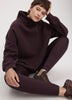 Long-Sleeve Mock-Neck Sweatshirt - Hyba