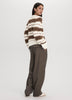 Crew Pullover – Wool Blend Fabric