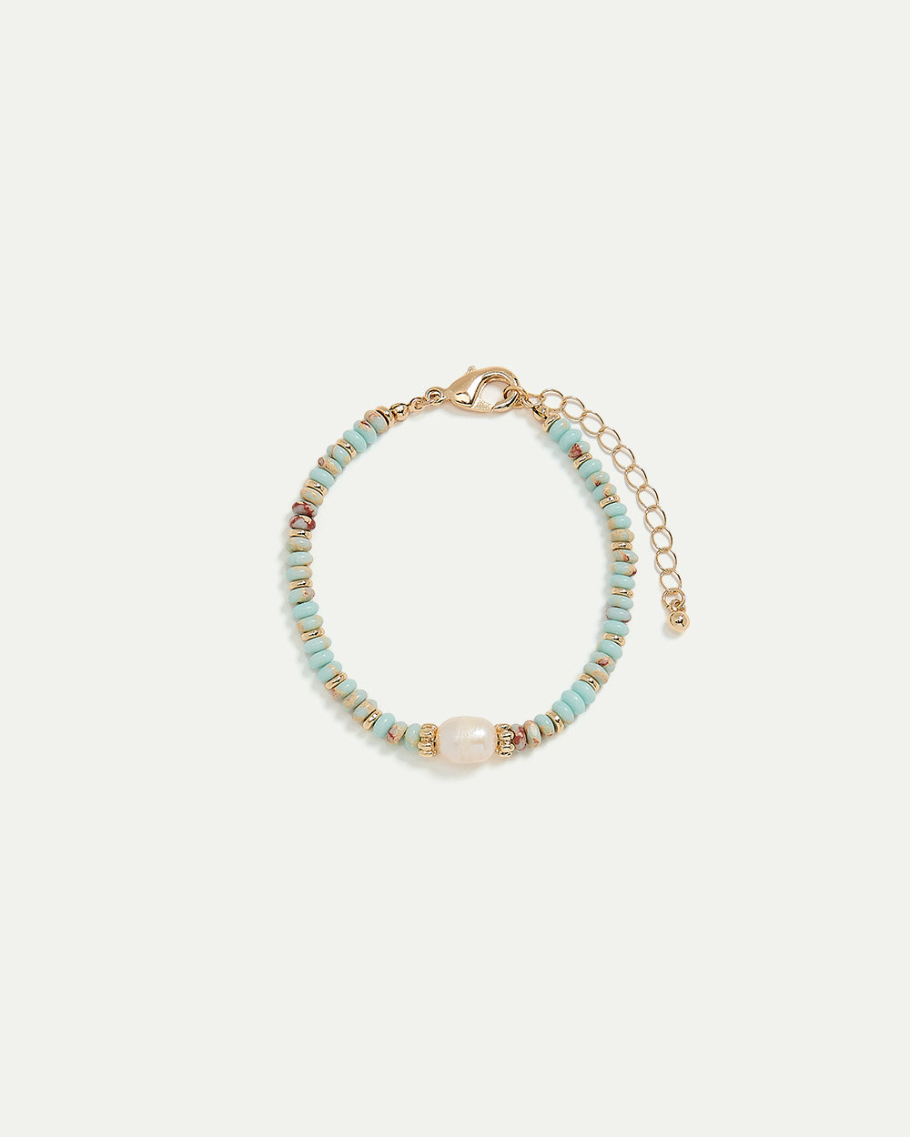 Beaded Bracelet with Freshwater Pearl