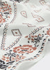 Diamond-Shaped Scarf with Print