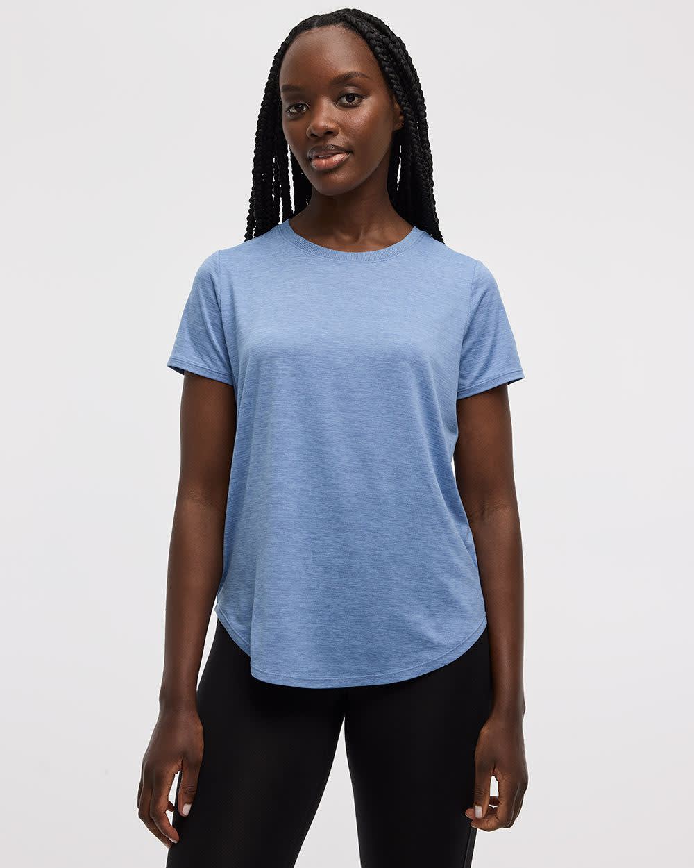 Short-Sleeve Crew-Neck Tee - DRY-LUX (R) Hyba Essentials