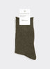 Heather Bamboo Viscose Crew Socks