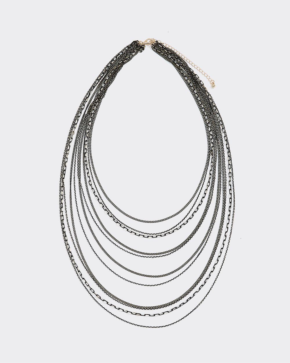 Collier à chaînes multiples