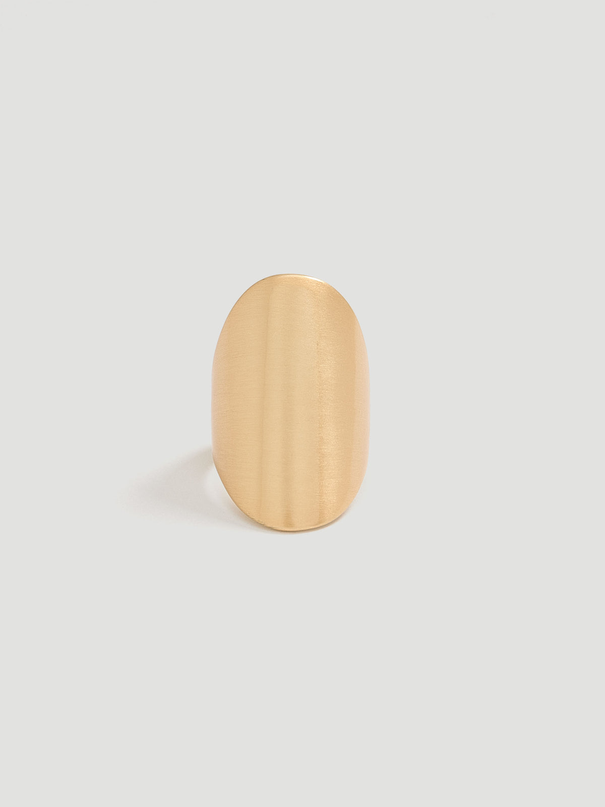 Oval-Top Signet Ring