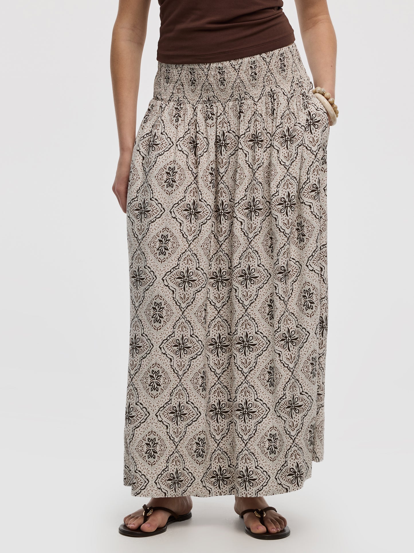 A-Line Maxi Skirt